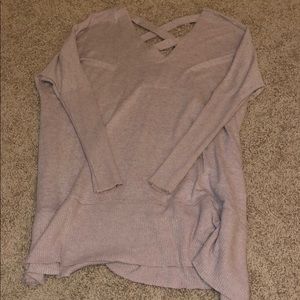 blush pink long shirt